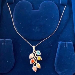 💝HOST PICK Vintage “Tree of life” Gemstone Necklace
